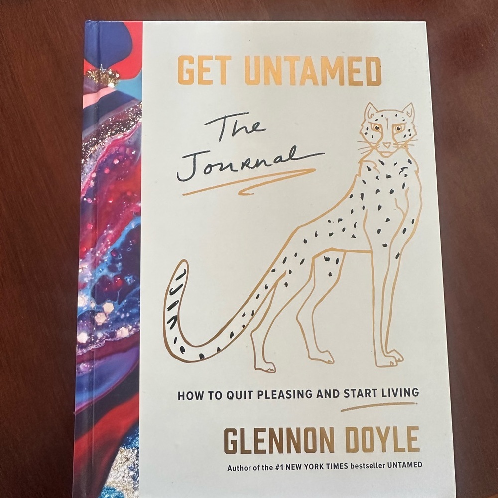 Get Untamed The Journal by Glennon Doyle - White & Gold Cover